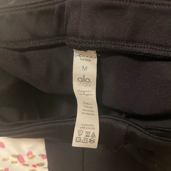 EUC Alo High-Waisted Zip-it Flare Legging Sz M - Picture 10 of 11
